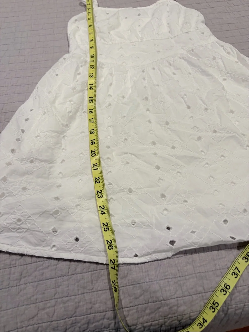 abercrombie kids White Eyelet Sundress